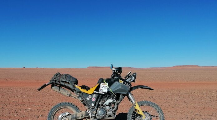 La Yamaha XT660z Ténéré di Mariscos